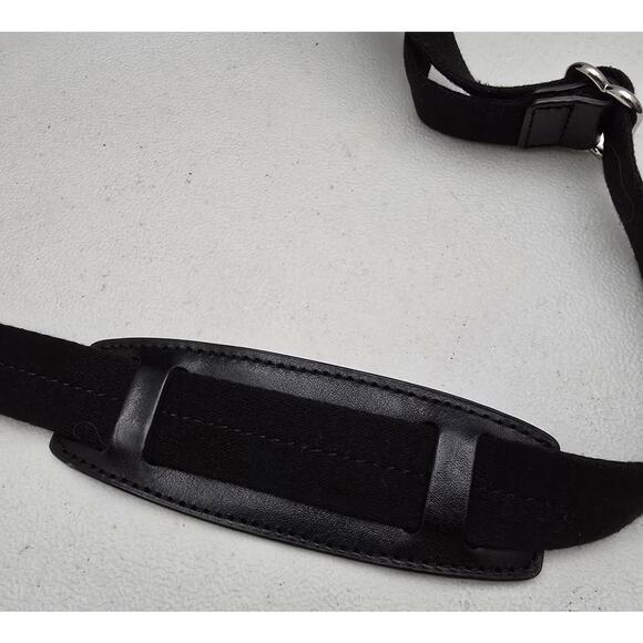 Coach Signature Logo Collection Shoulder Bag Crossbody Swingpack Black - Picture 5 of 15